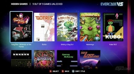 Evercade Secret Games