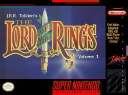 J.R.R. Tolkien's The Lord of the Rings - Volume I Cover